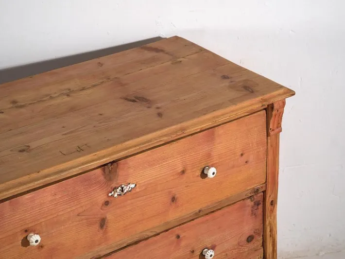 Pamono Antique Wood Chest of Drawers, 1920s Sale