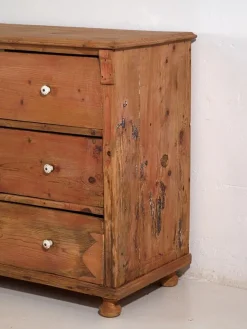Pamono Antique Wood Chest of Drawers, 1920s Sale