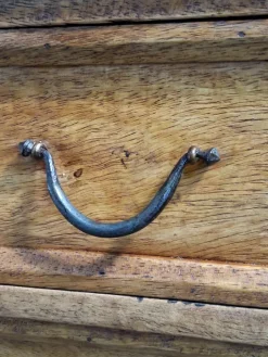 Pamono Antique Wood Travel Chest of Drawers with Metal Finish, 1900 Best