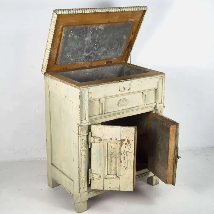 Pamono Antique Wooden Refrigerator, 1900 Sale