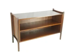 Pamono Archimede Storage Unit in Wood by Hiroshi Fukuoh for Gavina, 1962 Clearance