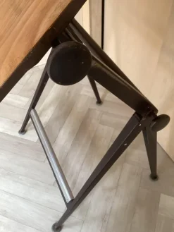 Pamono Architect Table and Stool by Friso Kramer for Ahrend De Circel, the Netherlands, 1950s Hot