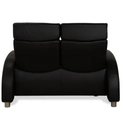 Pamono Arion 2-Seater Sofa in Black Leather from Stressless New