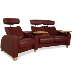 Pamono Arion Three-Seater Sofa in Leather from Stressless