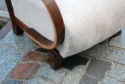 Pamono Art Deco Armchairs and Table, 1920s, Set of 3 Sale