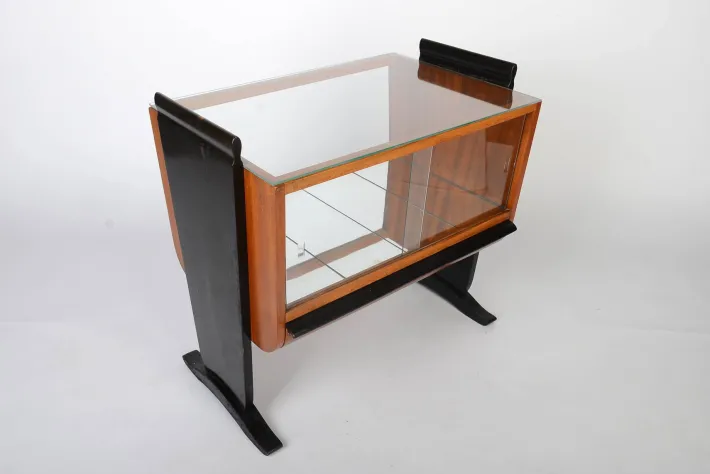 Pamono Art Deco Bar by Jindrich Halabala for Up Závody, 1930s New