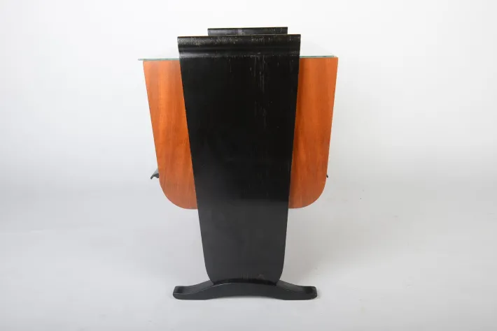 Pamono Art Deco Bar by Jindrich Halabala for Up Závody, 1930s New