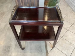 Pamono Art Deco Bar Trolley with Removable Tray, 1930s