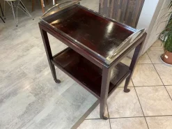 Pamono Art Deco Bar Trolley with Removable Tray, 1930s