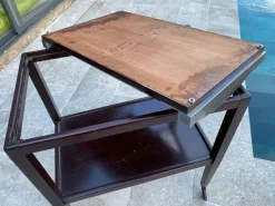 Pamono Art Deco Bar Trolley with Removable Tray, 1930s