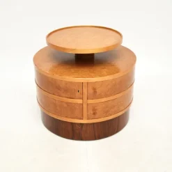 Pamono Art Deco Birds Eye Maple Occasional Table, 1930s Outlet