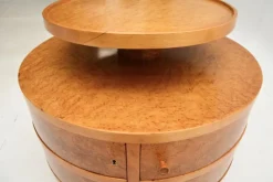 Pamono Art Deco Birds Eye Maple Occasional Table, 1930s Outlet