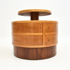 Pamono Art Deco Birds Eye Maple Occasional Table, 1930s Outlet