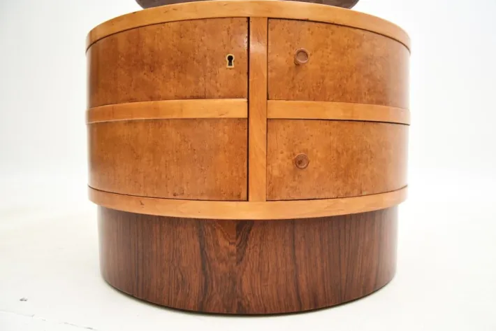 Pamono Art Deco Birds Eye Maple Occasional Table, 1930s Outlet