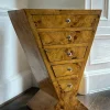 Pamono Art Deco Burl Commode or Console