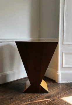 Pamono Art Deco Burl Commode or Console