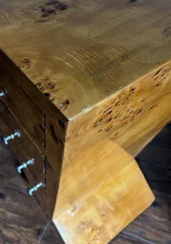 Pamono Art Deco Burl Commode or Console