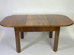 Pamono Art Deco Burr Walnut Dining Table, 1930s Discount