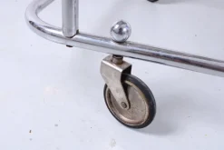 Pamono Art Deco Chrome and Glass Trolley Cart from Gispen, 1930s Outlet