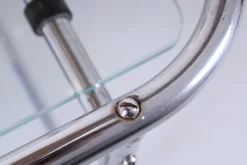 Pamono Art Deco Chrome and Glass Trolley Cart from Gispen, 1930s Outlet