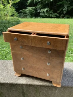 Pamono Art Deco Commode Set, 1940, Set of 3