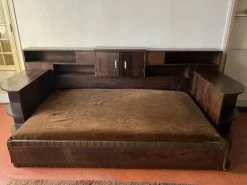 Pamono Art Deco Daybed in Palm Wood, 1930s Hot