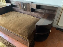 Pamono Art Deco Daybed in Palm Wood, 1930s Hot