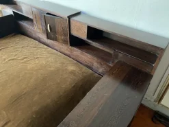 Pamono Art Deco Daybed in Palm Wood, 1930s Hot