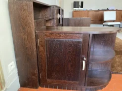 Pamono Art Deco Daybed in Palm Wood, 1930s Hot