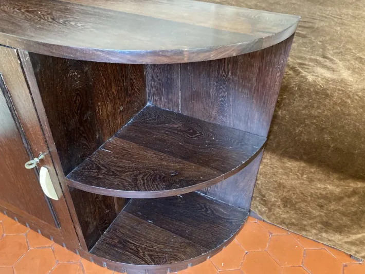 Pamono Art Deco Daybed in Palm Wood, 1930s Hot