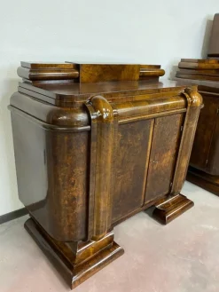 Pamono Art Deco Dining Room Set, 1930s, Set of 3