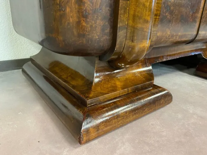 Pamono Art Deco Dining Room Set, 1930s, Set of 3