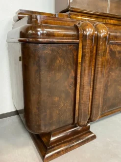 Pamono Art Deco Dining Room Set, 1930s, Set of 3