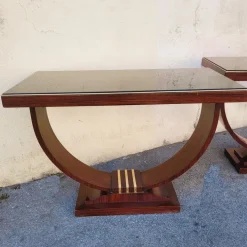 Pamono Art Deco Display Consoles, Set of 2 Hot