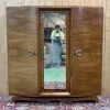 Pamono Art Deco 3-Door Wardrobe in Walnut, 1930s Hot