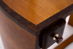 Pamono Art Deco Dressing Table & Chair Set, Poland, 1940s, Set of 2 Sale