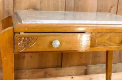 Pamono Art Deco Dressing Table with Marble Tray, 1940s Sale