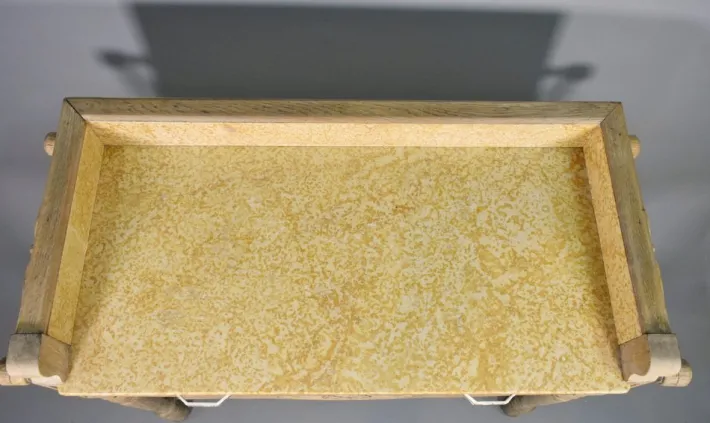 Pamono Art Deco French Bleached Oak Washstand, 1920s New