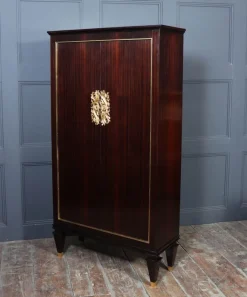 Pamono Art Deco French Macassar Ebony Cabinet with Gilt Bronze Mounts, 1930s Outlet