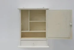 Pamono Art Deco French White Oak Mirrored Medicine Cabinet, 1920s Outlet