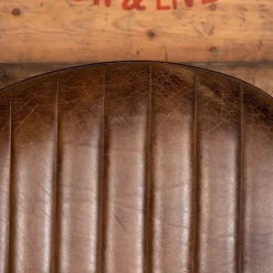 Pamono Art Deco Leather Tub Chairs & Sofa, 1920s, Set of 3 Outlet