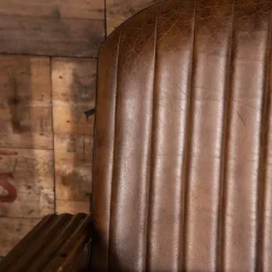 Pamono Art Deco Leather Tub Chairs & Sofa, 1920s, Set of 3 Outlet