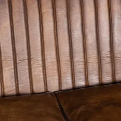 Pamono Art Deco Leather Tub Chairs & Sofa, 1920s, Set of 3 Outlet