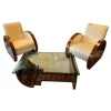 Pamono Art Deco Living Room Set, Set of 3 Clearance
