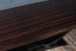 Pamono Art Deco Macassar Ebony 14-Seater Dining Table, 1930 Clearance