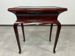 Pamono Art Deco Mahogany Bijouterie Display Cabinet Table, 1930s Clearance