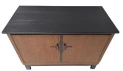 Pamono Art Deco Modern Sideboard with Black Lacquered Top, 1930s Hot
