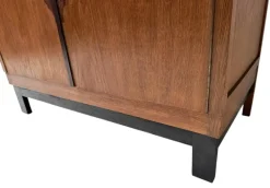 Pamono Art Deco Modern Sideboard with Black Lacquered Top, 1930s Hot