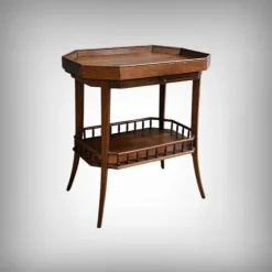 Pamono Art Deco Oak Coffee Table, 1930s Sale