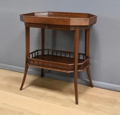Pamono Art Deco Oak Coffee Table, 1930s Sale